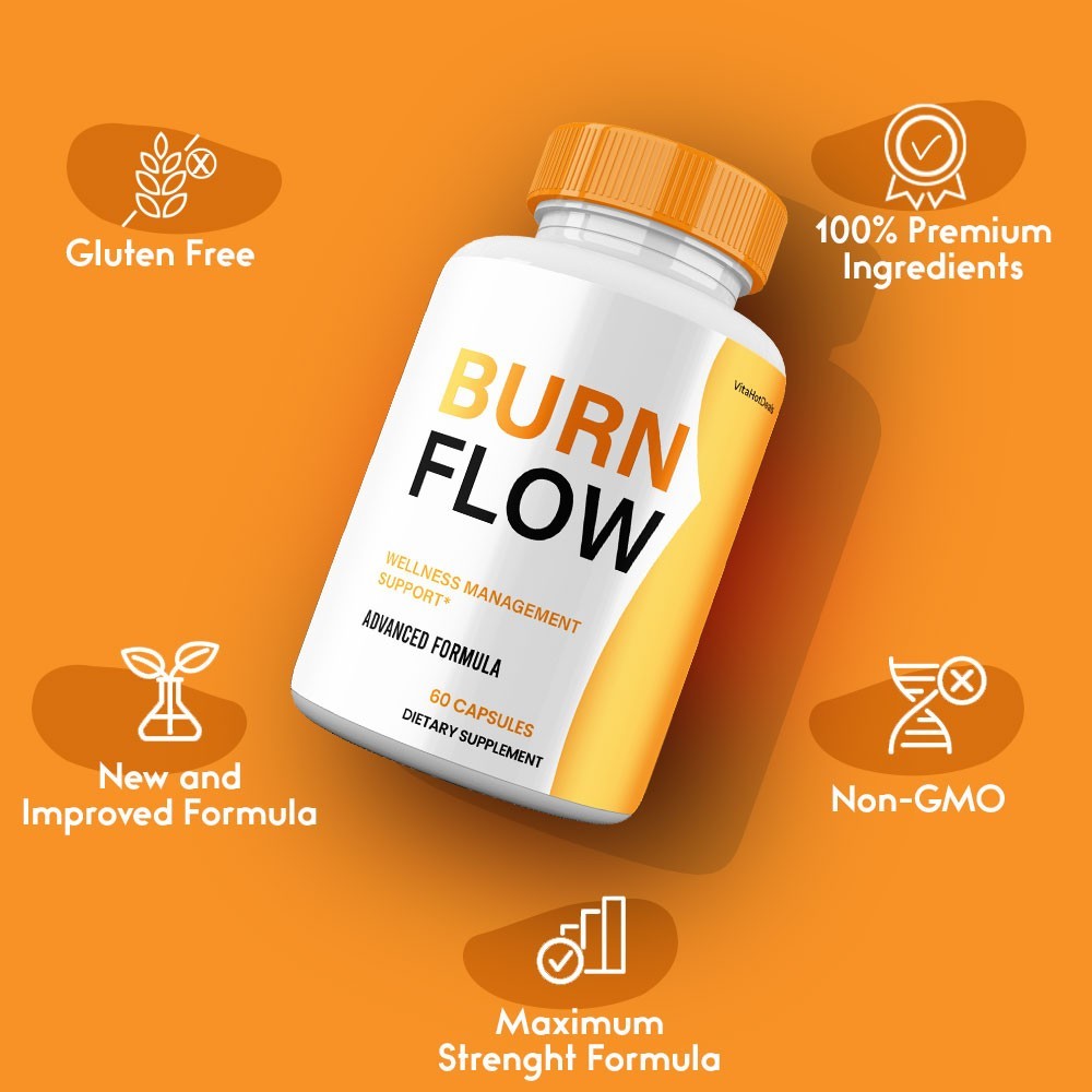 BurnFlow natural weight loss and metabolism support supplement